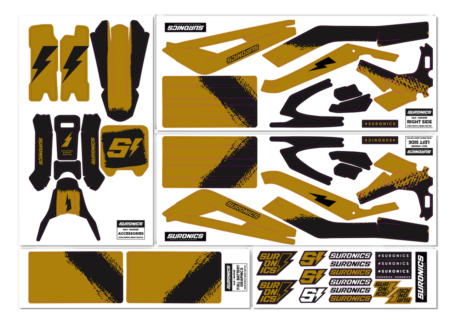 Surron Suronics Stickers