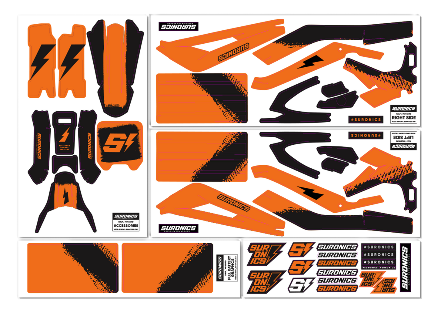 Surron Suronics Stickers